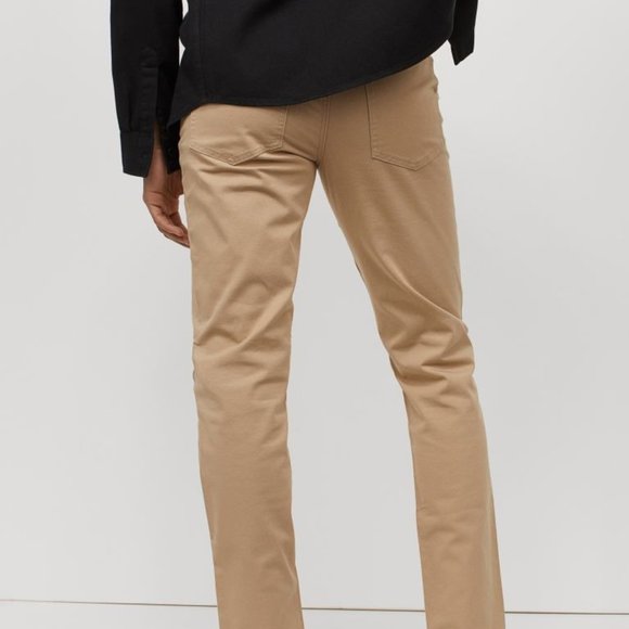H&M Skinny Fit Twill Pants Size 36 - Picture 2 of 11